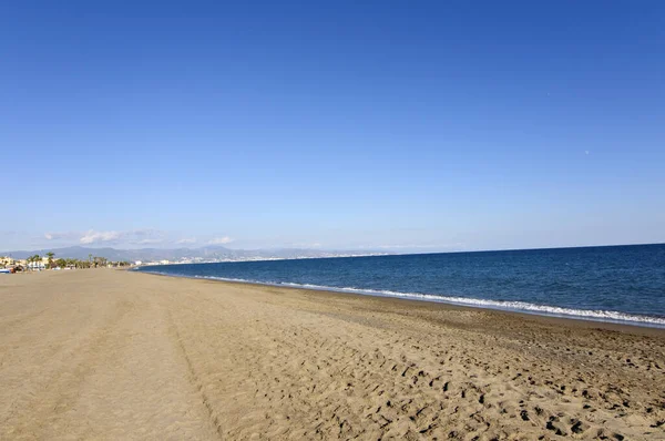 Пляж Іспанії Взимку — стокове фото