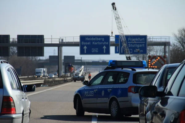 Naturskön Över Trafikledens Infrastruktur — Stockfoto