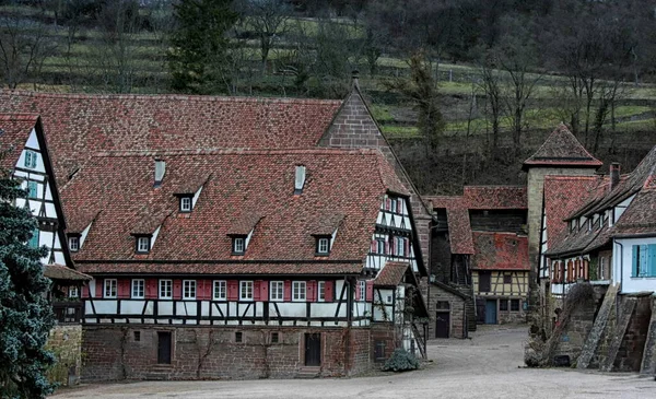 Maulbronn Náměstí Ulička — Stock fotografie