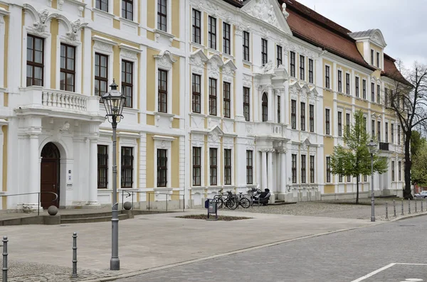 Construção Parlamento Estadual Magdeburg — Fotografia de Stock