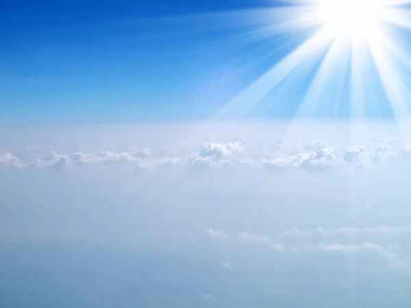 Una Imagen Nubes Cielo Azul —  Fotos de Stock
