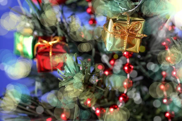 Close Shot Christmas Tree — Stock Photo, Image