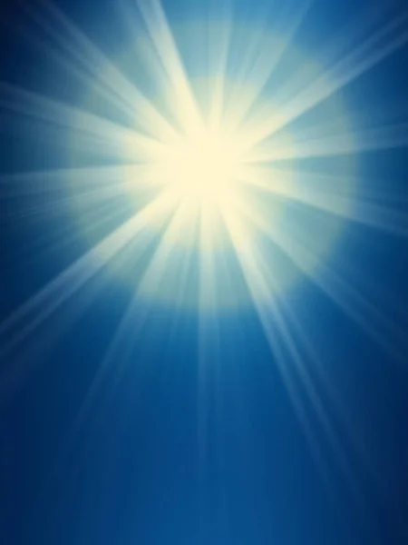 Фоновое Изображение Разряженных Абстрактных Огней Луч Света Синем Фоне — стоковое фото
