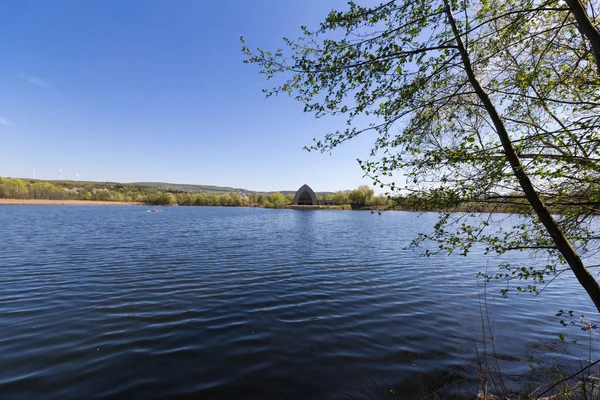 Lago Pedreira Remerschen — Fotografia de Stock