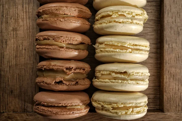 Nahaufnahme Von Macarons — Stockfoto