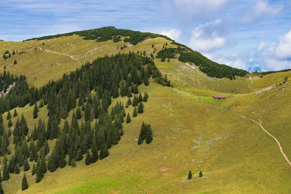 Vista Panorâmica Bela Paisagem Alpes — Fotografia de Stock