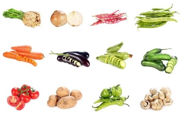 白色蔬菜的图像 — 图库照片
