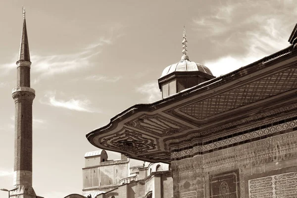 Detalhe Tirado Mesquita Ayasofia Istambul Turquia — Fotografia de Stock