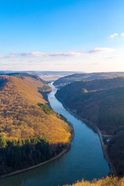 Saarschleife Orscholz Cloef — Stock Photo, Image