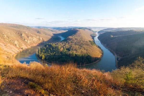 Saarschleife Orscholz Cloef — Stock Photo, Image