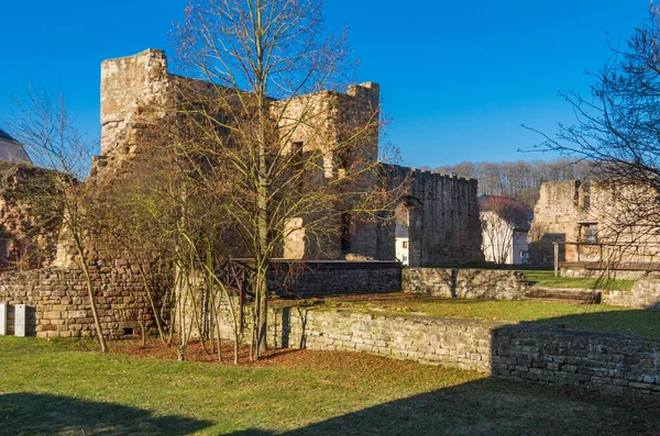 佩廷根城堡废墟 — 图库照片