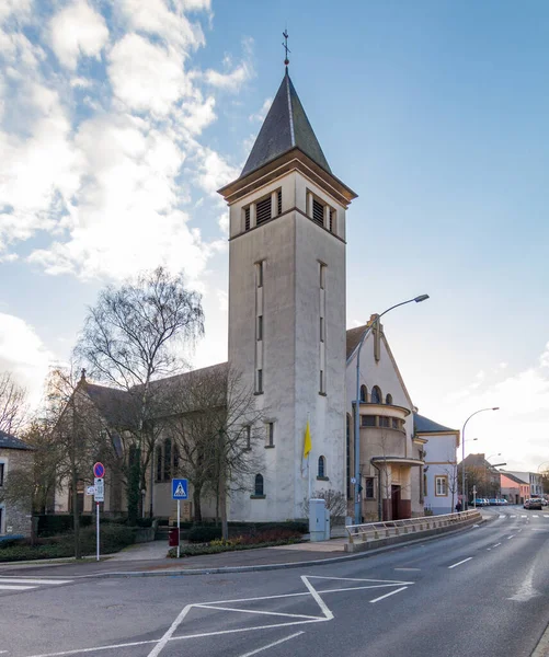 Merl Templom Luxemburg — Stock Fotó
