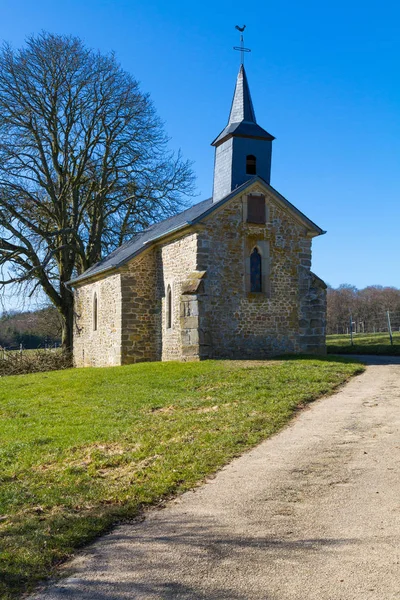 Kapelle Hersberg Luxemburg — Stockfoto