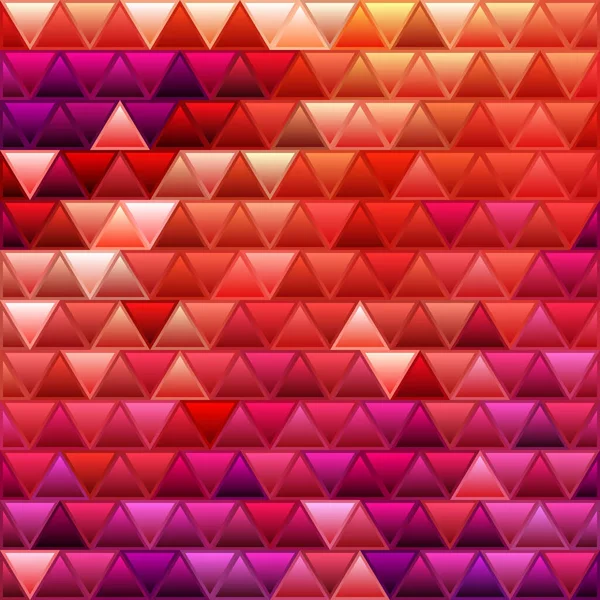 Abstrakt Vektor Färgat Glas Triangel Mosaik Bakgrund Röd Och Lila — Stockfoto