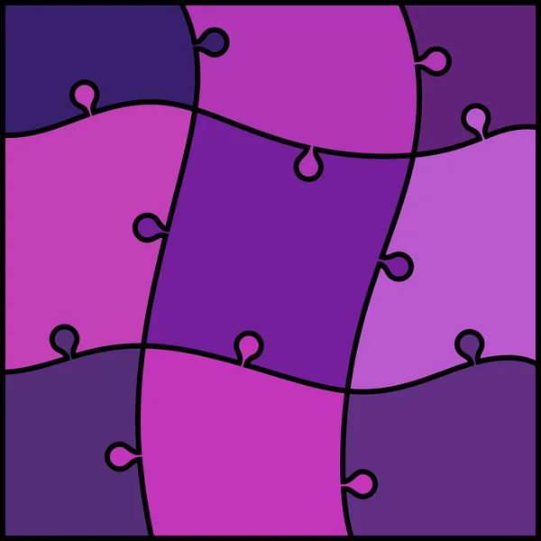 Fundo Puzzle Colorido Abstrato Roxo Violeta — Fotografia de Stock
