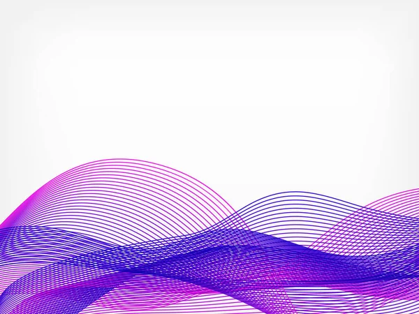 Abstract Vector Waved Line Background Purple Violet — Stock Photo, Image