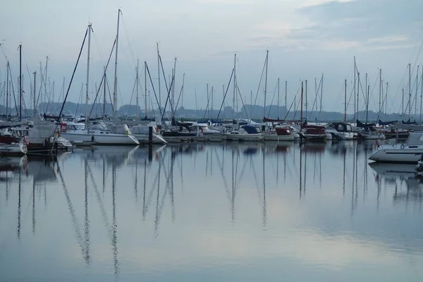 Morgenstunde Hafen — Stockfoto