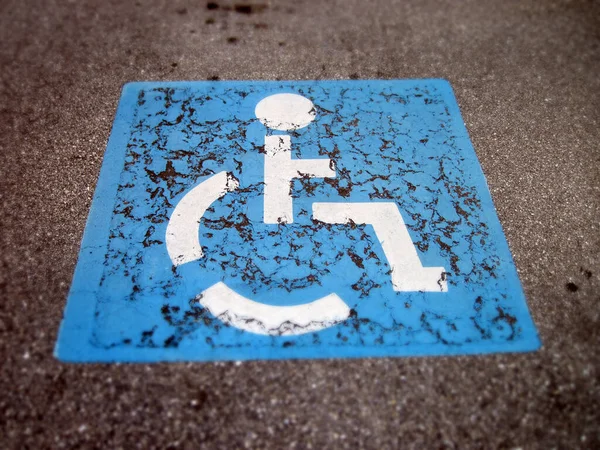 Immagine Del Segno Della Disabilità — Foto Stock