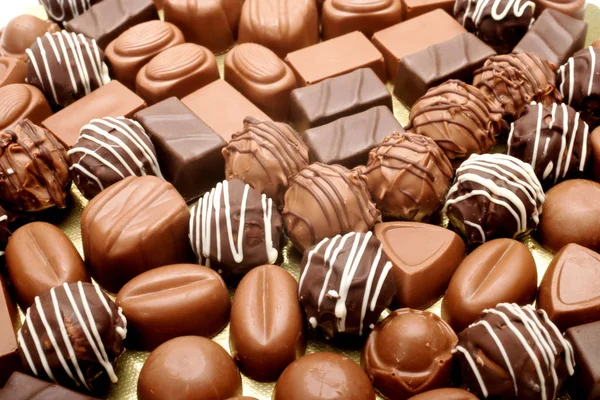 Egy Kép Csokoládékról — Stock Fotó