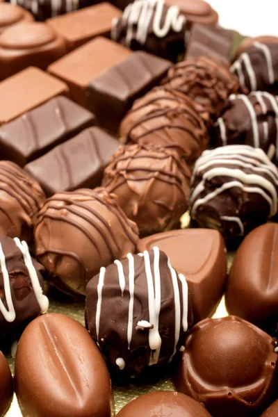 Uma Imagem Chocolates — Fotografia de Stock