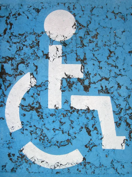 Знак Інвалідності — стокове фото