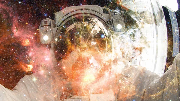 Νεφέλωμα Και Διάστημα Γαλαξία Nasa Αστρονομία — Φωτογραφία Αρχείου