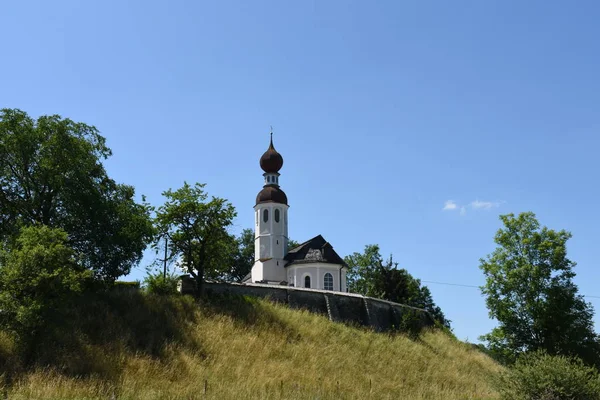 Slechte Endorf Simssee Kerk — Stockfoto