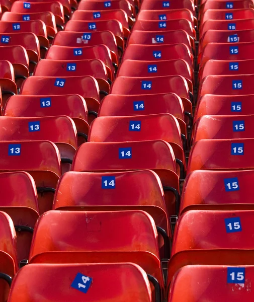 경기장 좌석의 추상적 — 스톡 사진