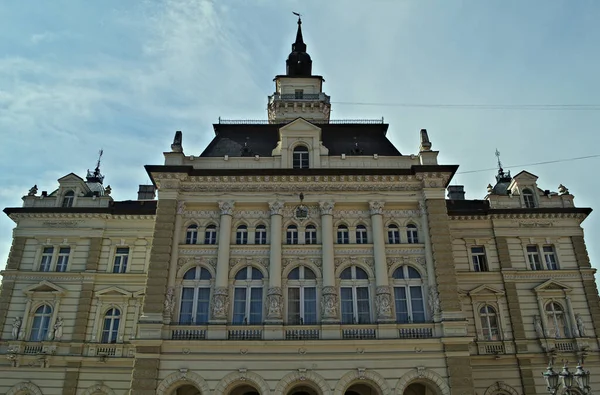 Stadhuis Novi Sad Servië 19E Eeuws Gebouw Volledig Gerestaureerd — Stockfoto