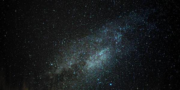 Maneira Leitosa Estrelas Céu Noturno — Fotografia de Stock