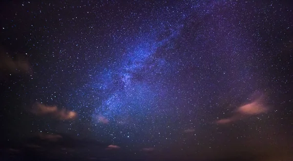 Vía Láctea Estrellas Cielo Nocturno —  Fotos de Stock