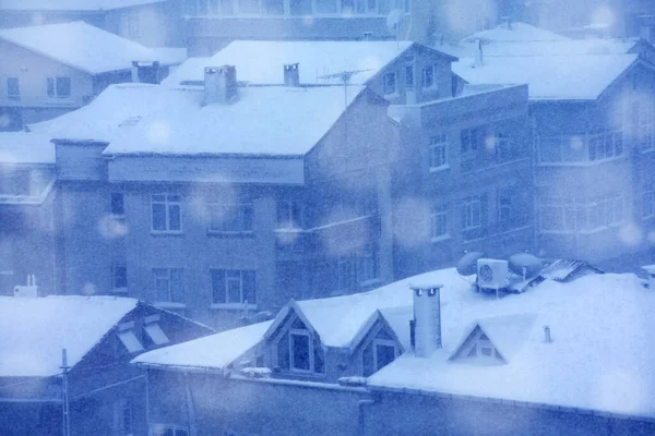 Obraz Miasta Zimie — Zdjęcie stockowe