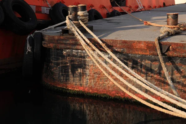 Cerrar Tiro Barco Grande — Foto de Stock