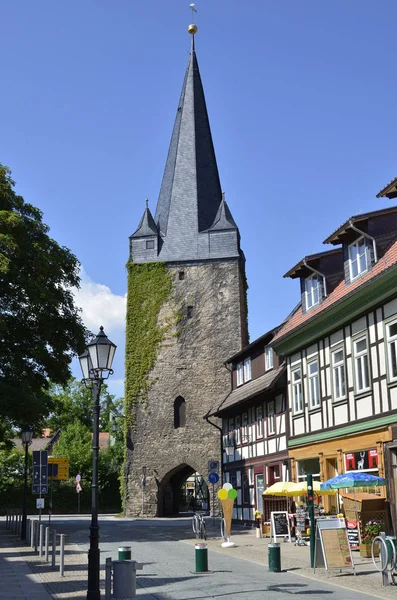 Westelijke Poort Toren Wernigerode — Stockfoto