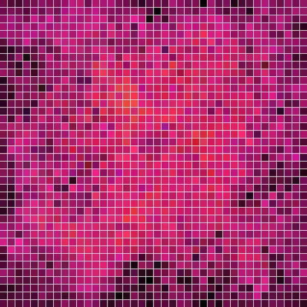Abstrakta Vector Fyrkantiga Pixlar Mosaik Bakgrund Lila — Stockfoto