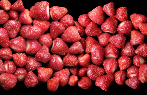 Primer Plano Tiro Fresas — Foto de Stock