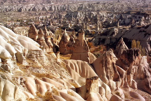 Paisaje Rocas Naturales Capadocia Turquía — Foto de Stock