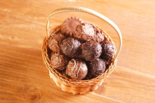 Close Shot Chocolates — Stock Photo, Image