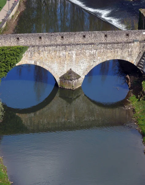 Forteresse Pont Sur Alzette Dans Ville Luxembourgeoise — Photo