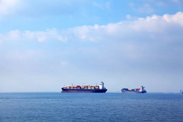 Cargo Ship Sea Transport Shipping — Stock Photo, Image