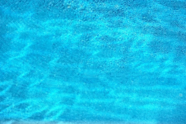 Açık Mavi Havuz Suyu Yakın Çekim — Stok fotoğraf