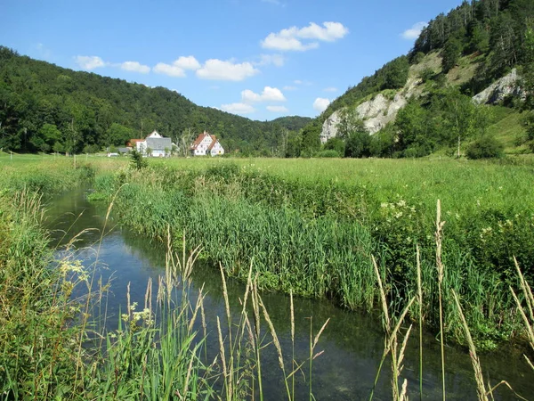 Vue Panoramique Sur Campagne Orientation Sélective — Photo