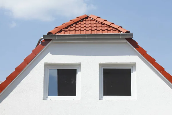 Dachfenster Dach Dachgiebel — Stockfoto