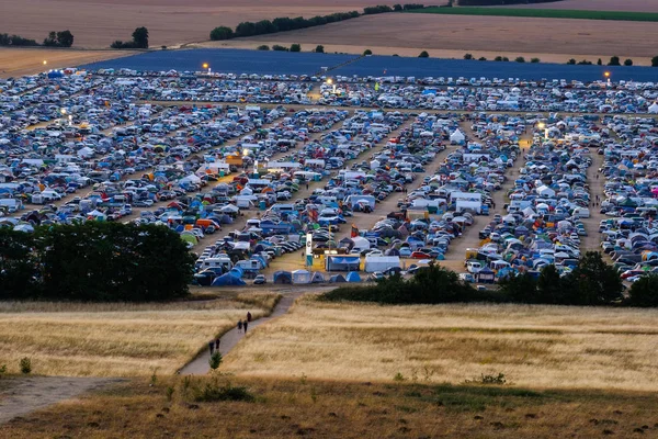 View Festival Rockharz Airfield Ausmusstedt Harz — Stock Photo, Image