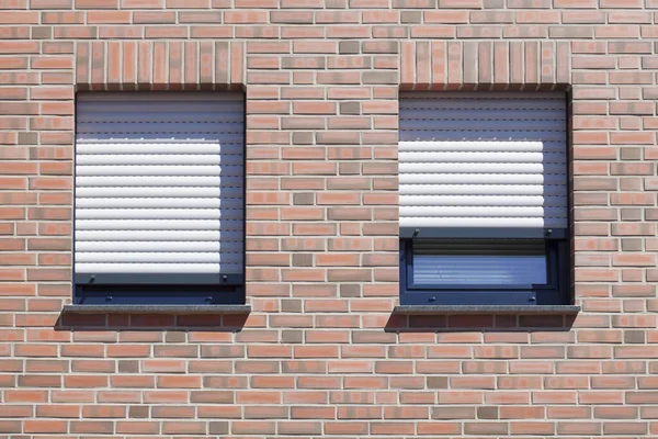 Window Shutters Pulled — Stock Photo, Image