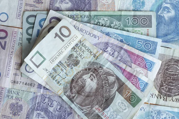 Zbliżenie Nowoczesnych Banknotów Kontekst Finansowy — Zdjęcie stockowe