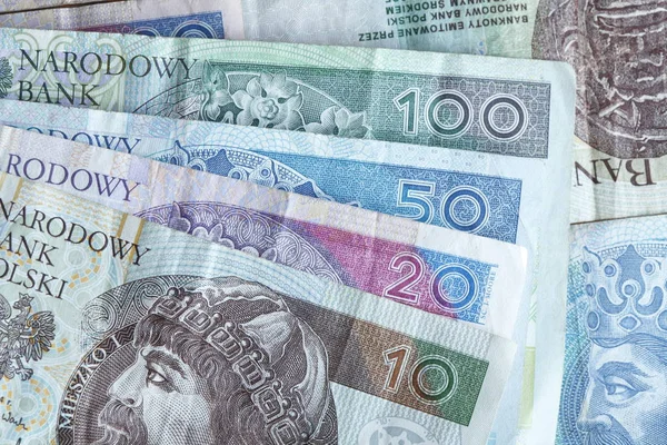 Modern Banknotes Closeup Financial Background — Stock Photo, Image