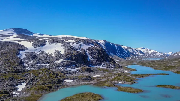 Uitzicht Prachtig Landschap Met Bergen — Stockfoto