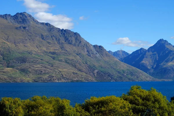 Queenstown Nuova Zelanda Trova Sulle Rive Delle Isole Del Sud — Foto Stock