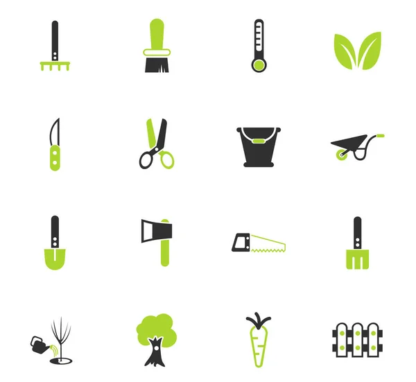 Zahradnické Vektorové Ikony Pro Návrh Webového Uživatelského Rozhraní — Stock fotografie